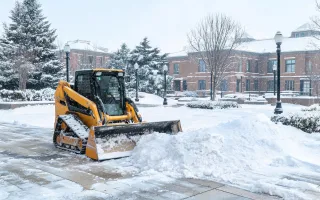 Municipal snow clearing