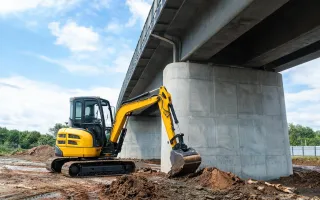 Bridge abutment access